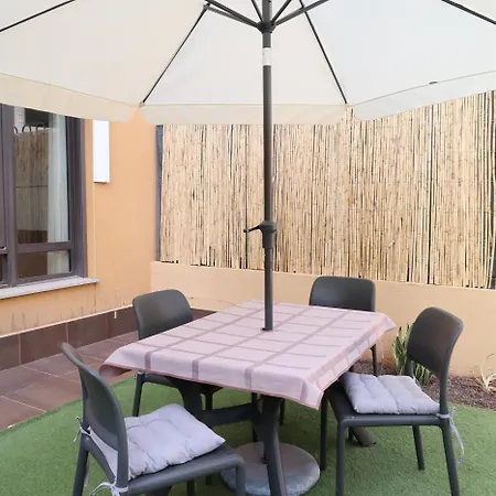 Spacious Apartment With Large Private Garden In Palm Mar Exterior photo